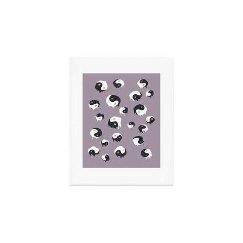 Jimmy Tan Yinyang pattern 1p Art Print