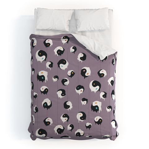 Jimmy Tan Yinyang pattern 1p Comforter