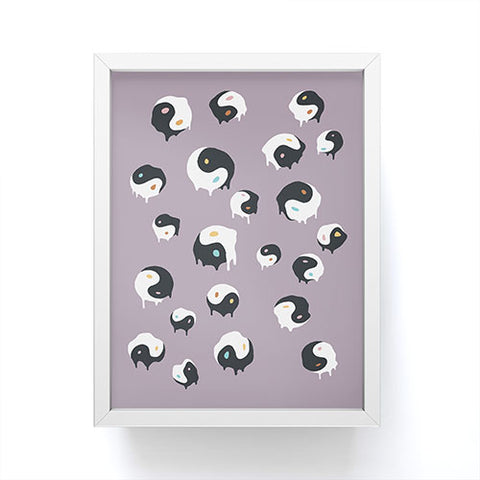 Jimmy Tan Yinyang pattern 1p Framed Mini Art Print