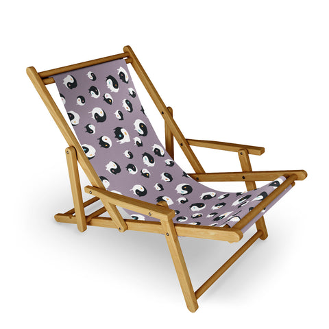 Jimmy Tan Yinyang pattern 1p Sling Chair