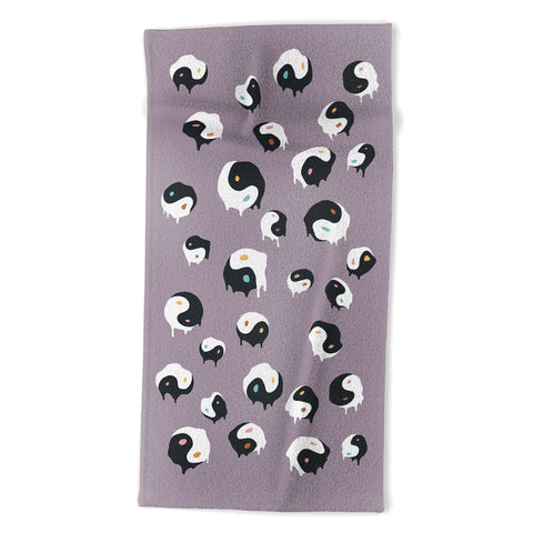 Jimmy Tan Yinyang pattern 1p Beach Towel