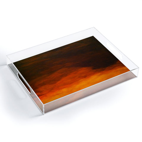 John Turner Jr Abstract Sun Acrylic Tray