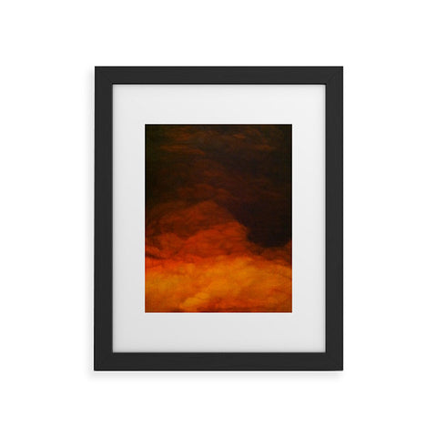 John Turner Jr Abstract Sun Framed Art Print