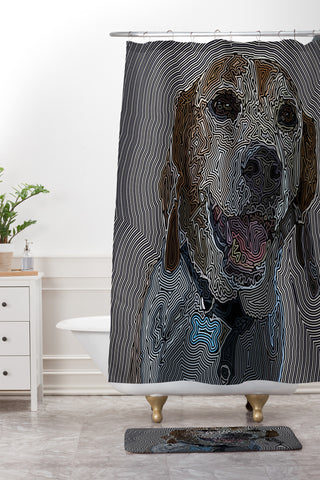 John Turner Jr Bart B Shower Curtain And Mat