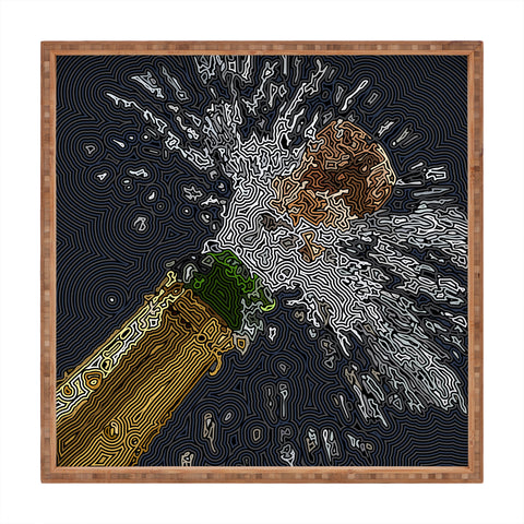 John Turner Jr Champagne B Square Tray