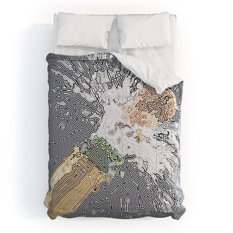 John Turner Jr Champagne W Comforter