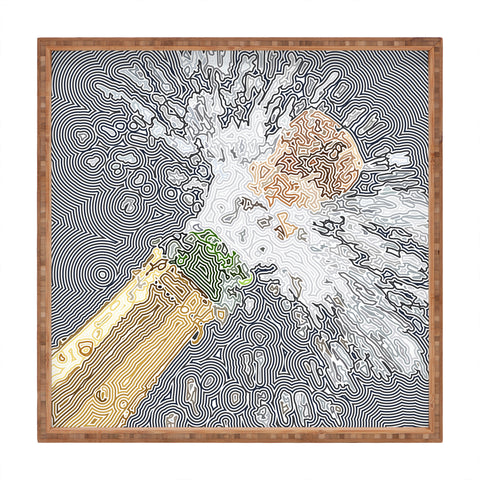 John Turner Jr Champagne W Square Tray