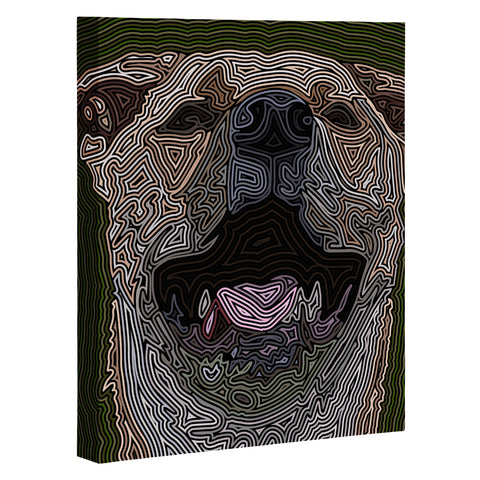 John Turner Jr Dog 1 B Art Canvas