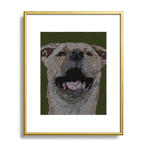 John Turner Jr Dog 1 B Metal Framed Art Print
