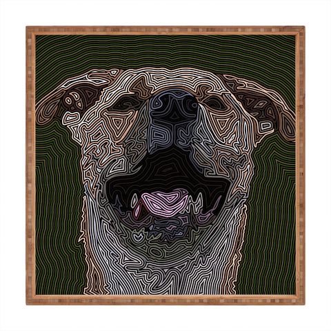 John Turner Jr Dog 1 B Square Tray