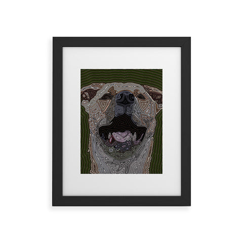 John Turner Jr Dog 1 B Framed Art Print