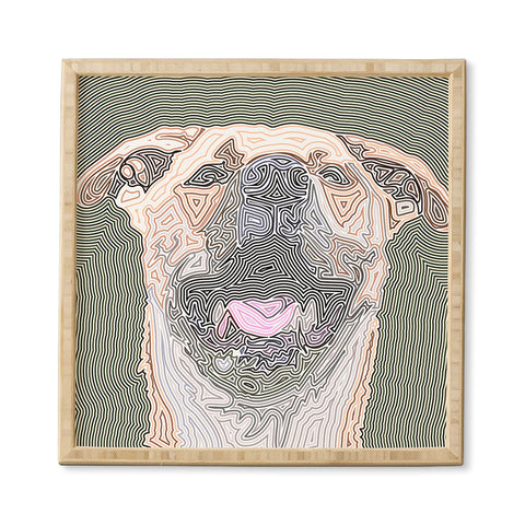 John Turner Jr Dog 1 W Framed Wall Art