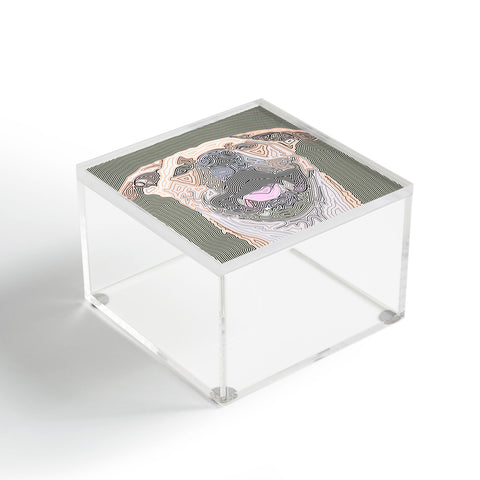 John Turner Jr Dog 1 W Acrylic Box