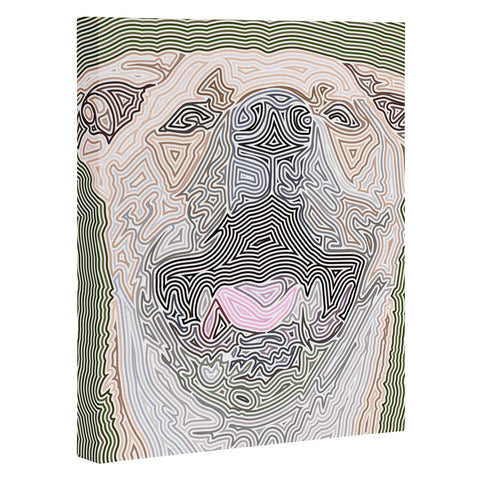 John Turner Jr Dog 1 W Art Canvas