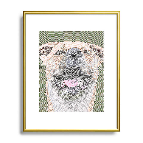 John Turner Jr Dog 1 W Metal Framed Art Print