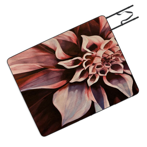 John Turner Jr Flower Picnic Blanket