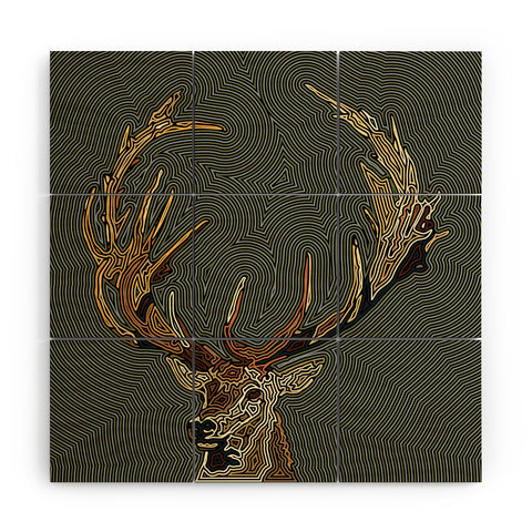 John Turner Jr Inconspicuous B Wood Wall Mural