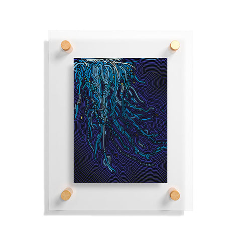 John Turner Jr Jellyfish B Floating Acrylic Print