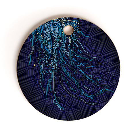 John Turner Jr Jellyfish B Cutting Board Round
