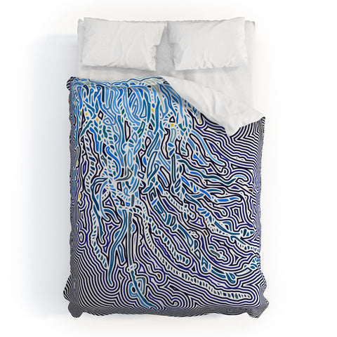 John Turner Jr Jellyfish W Duvet Cover