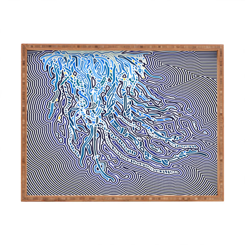 John Turner Jr Jellyfish W Rectangular Tray