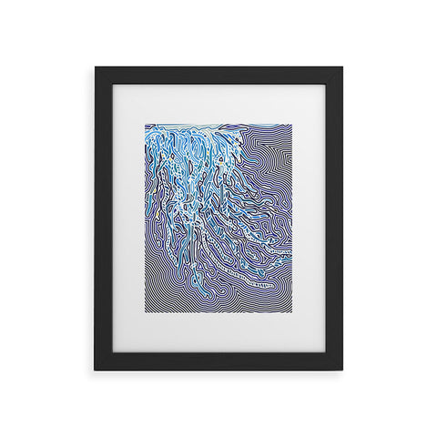 John Turner Jr Jellyfish W Framed Art Print