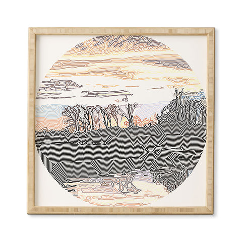 John Turner Jr Leipers Fork Sunset W Framed Wall Art