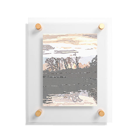 John Turner Jr Leipers Fork Sunset W Floating Acrylic Print