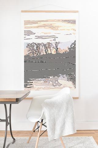 John Turner Jr Leipers Fork Sunset W Art Print And Hanger