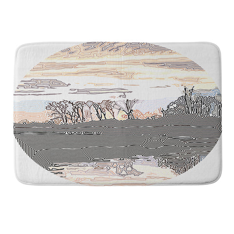 John Turner Jr Leipers Fork Sunset W Memory Foam Bath Mat