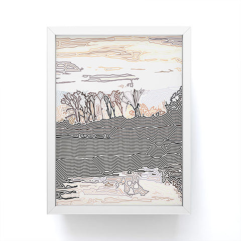 John Turner Jr Leipers Fork Sunset W Framed Mini Art Print