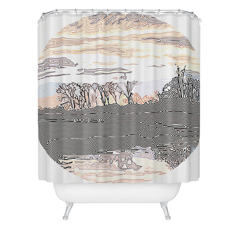 John Turner Jr Leipers Fork Sunset W Shower Curtain
