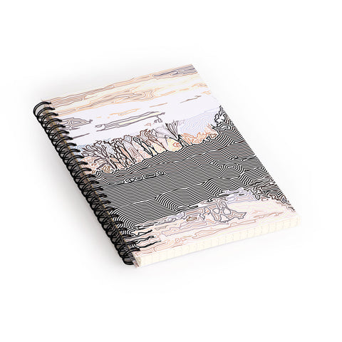 John Turner Jr Leipers Fork Sunset W Spiral Notebook