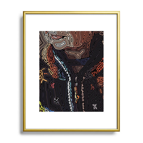John Turner Jr Sweater B Metal Framed Art Print