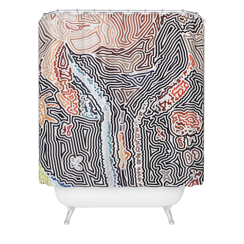 John Turner Jr Sweater W Shower Curtain