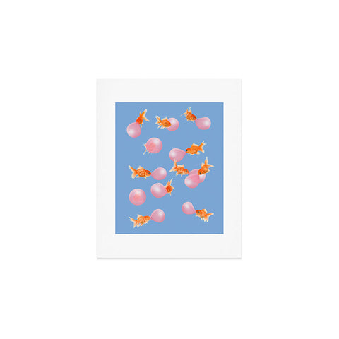 Jonas Loose Bubblegum Goldfish Art Print