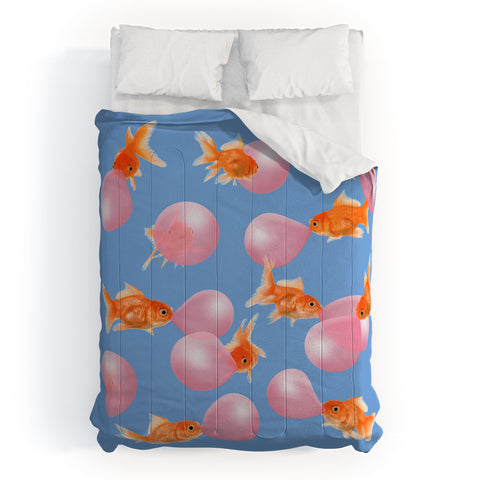 Jonas Loose Bubblegum Goldfish Comforter