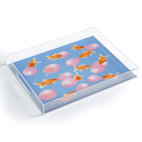 Jonas Loose Bubblegum Goldfish Acrylic Tray