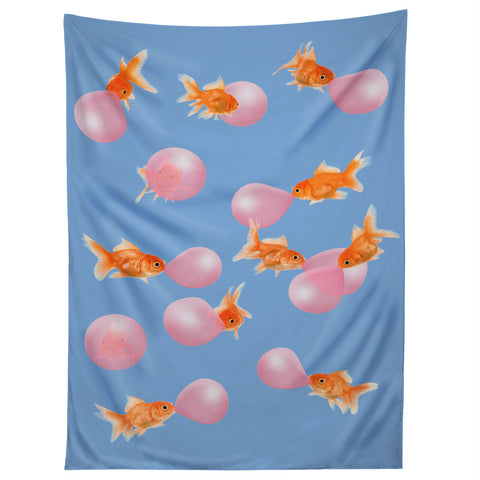 Jonas Loose Bubblegum Goldfish Tapestry