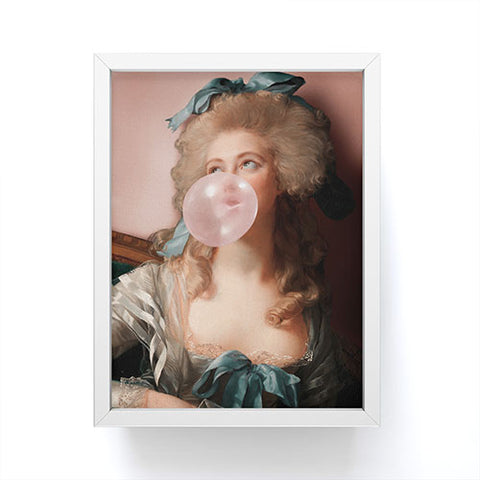 Jonas Loose BUBBLEGUM PRINCESS Framed Mini Art Print