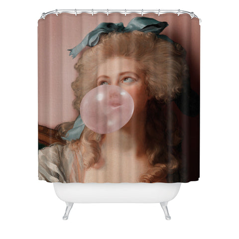 Jonas Loose BUBBLEGUM PRINCESS Shower Curtain