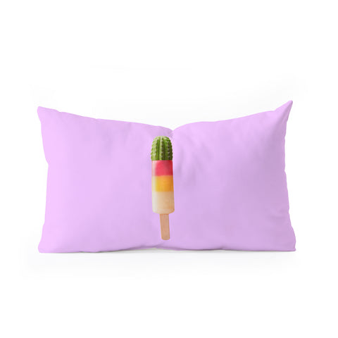 Jonas Loose Cactus Popsicle Oblong Throw Pillow