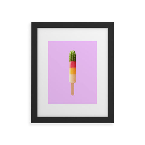 Jonas Loose Cactus Popsicle Framed Art Print