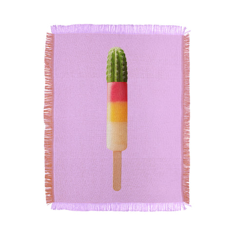 Jonas Loose Cactus Popsicle Throw Blanket