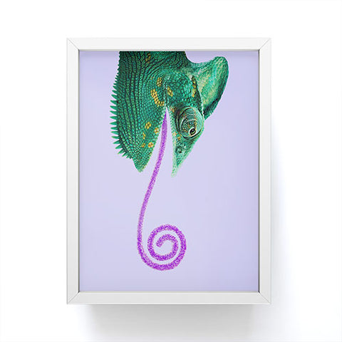 Jonas Loose Candy Chameleon Framed Mini Art Print