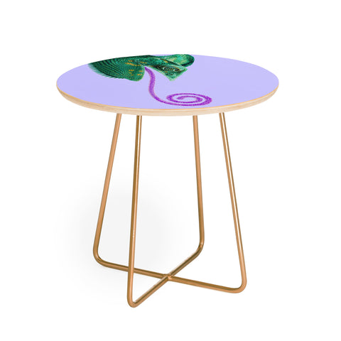 Jonas Loose Candy Chameleon Round Side Table