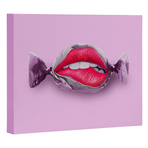 Jonas Loose Candy Lips Art Canvas