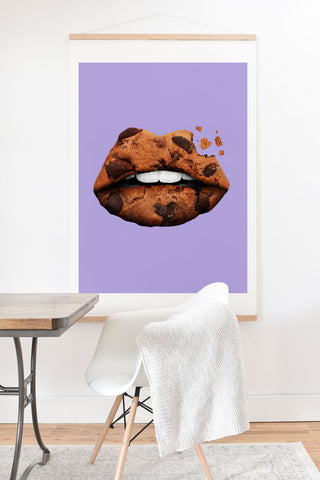 Jonas Loose Cookie Lips Art Print And Hanger