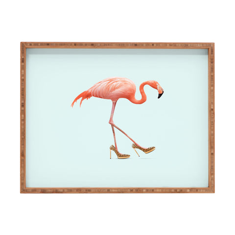 Jonas Loose FANCY FLAMINGO Rectangular Tray
