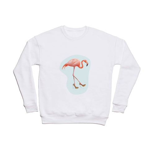 Jonas Loose FANCY FLAMINGO Crewneck Sweatshirt